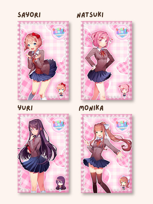 DDLC Doki Doki Literature Club Photocards