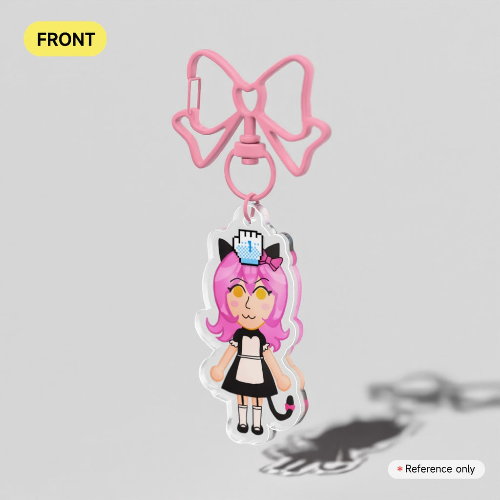 Kawaii Chan KC MCD Mii Keychain