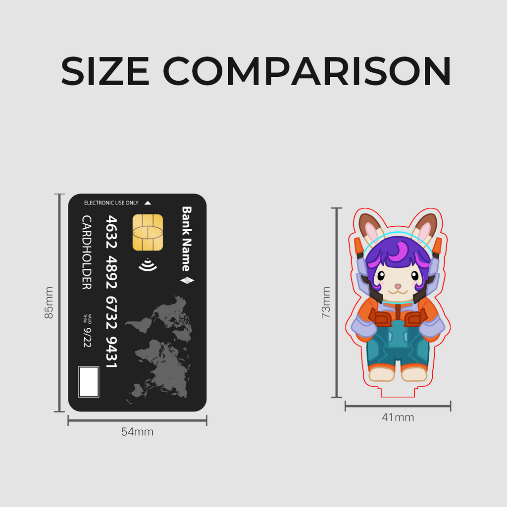 OW Juno Calico Critters Acrylic Standee