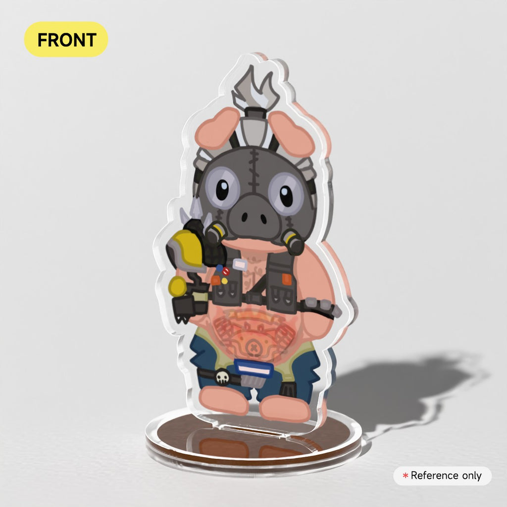 OW Roadhog Calico Critters Acrylic Standee