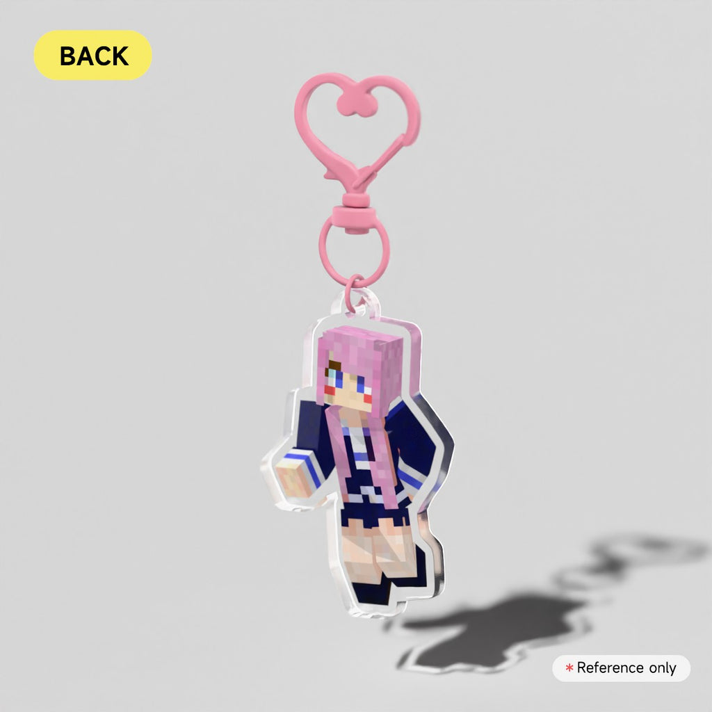 LDShadowLady Acrylic Keychain