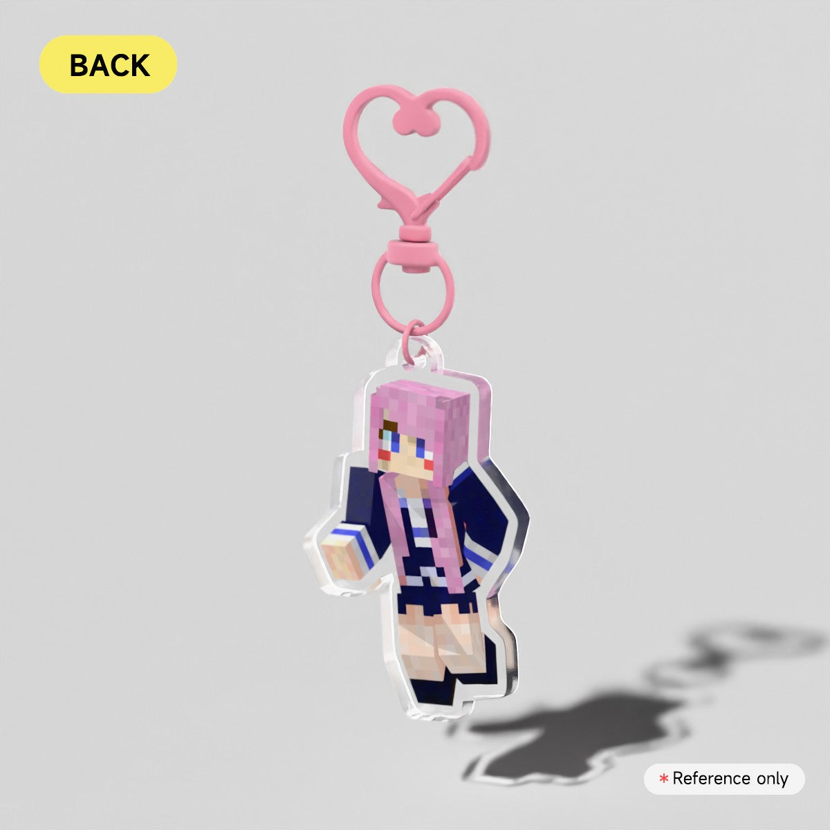 LDShadowLady Acrylic Keychain