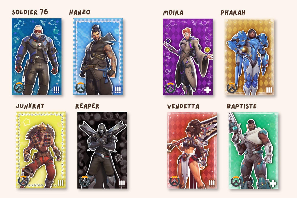 Overwatch Hero Photocards