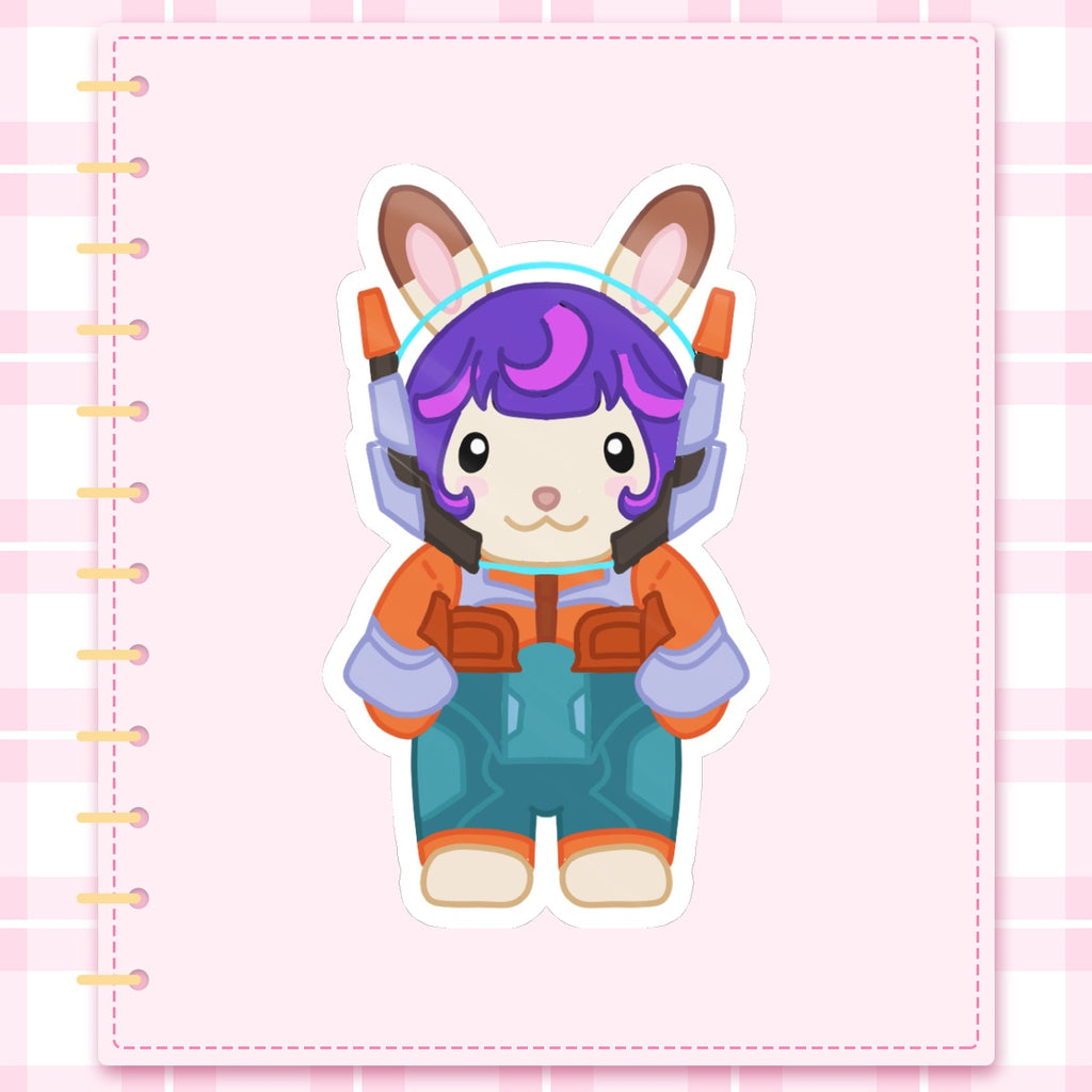 OW Juno Calico Critters Sticker