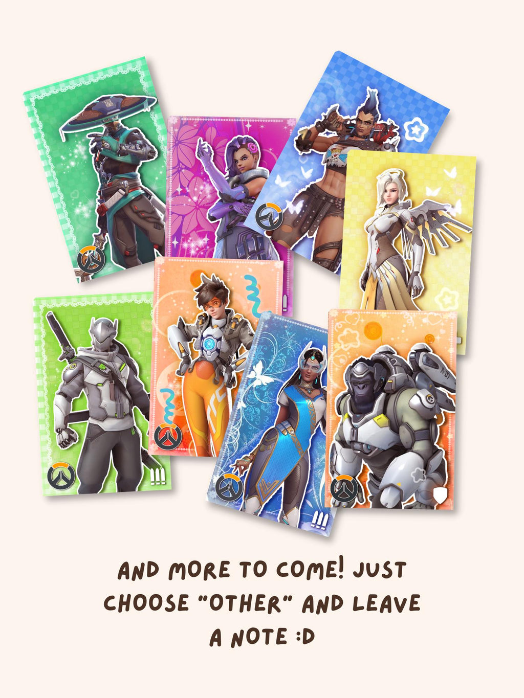 Overwatch Hero Photocards