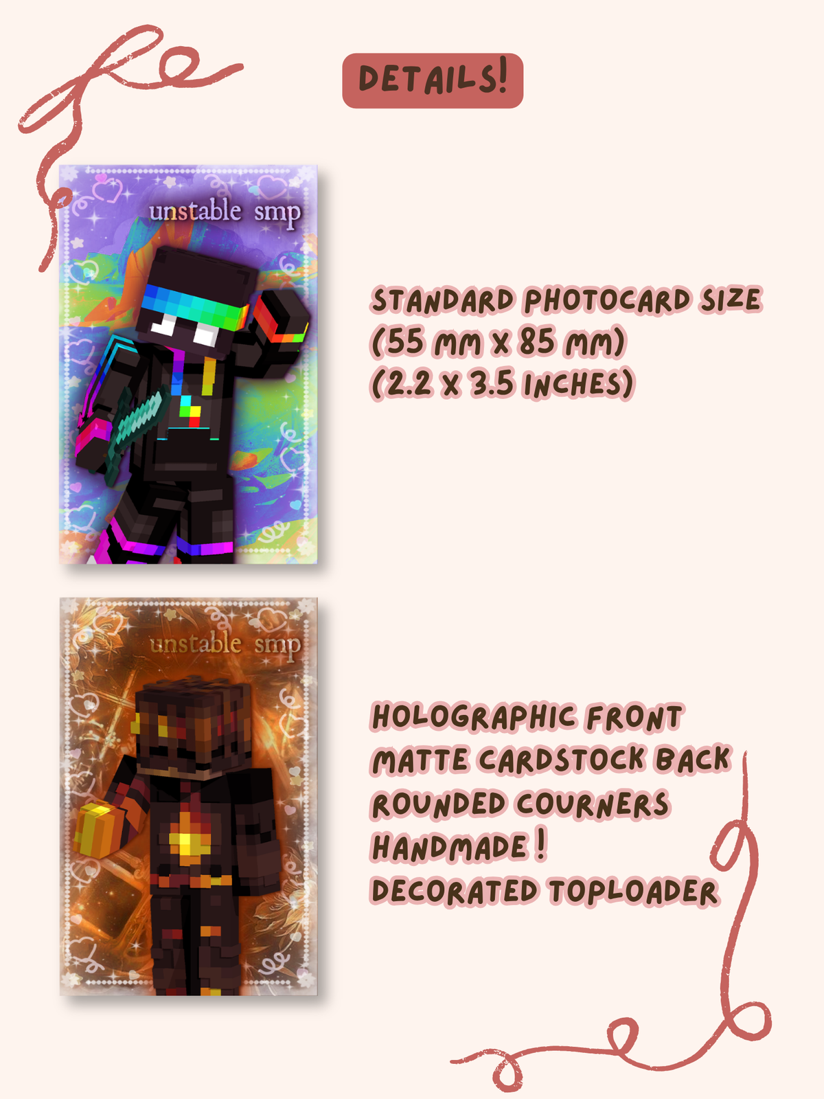 Unstable Universe SMP Photocards