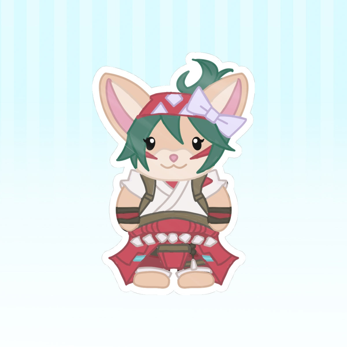 OW Kiriko Calico Critters Sticker