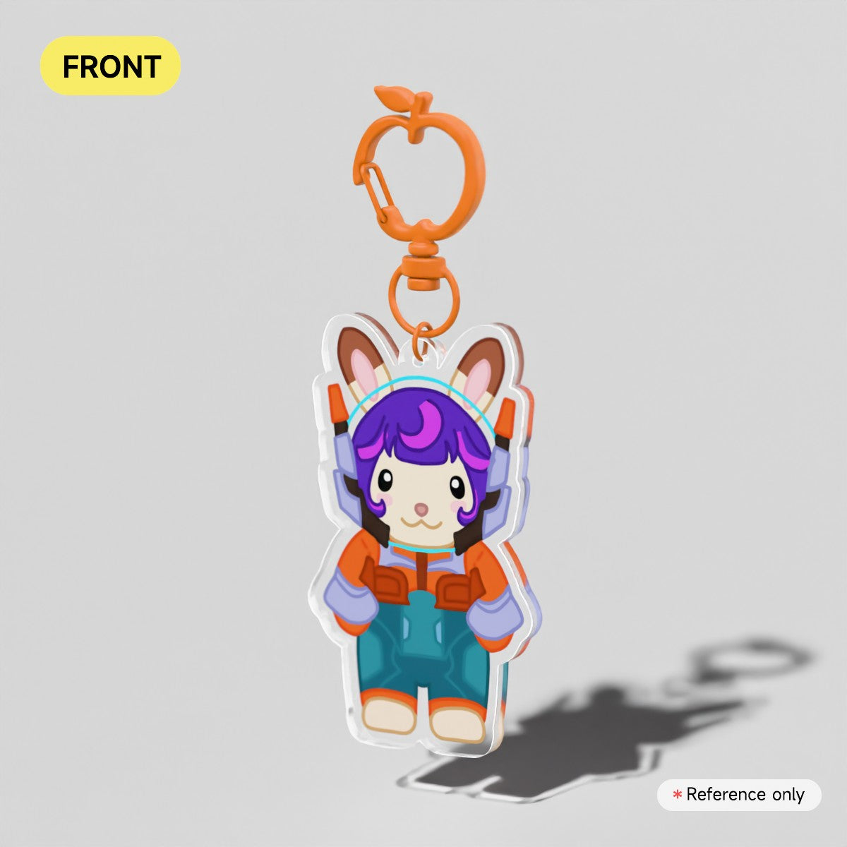 OW Juno Calico Critters Acrylic Keychain