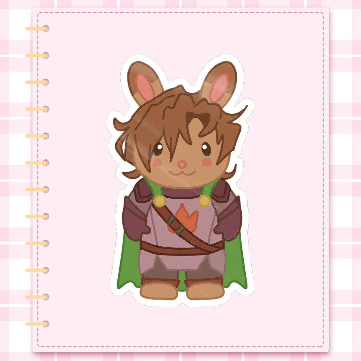 Laurance Zvahl Calico CrittersSticker