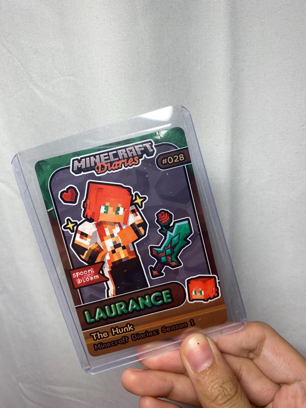 Aphmau Diaries Collectible Character Trading Fanmade Cards
