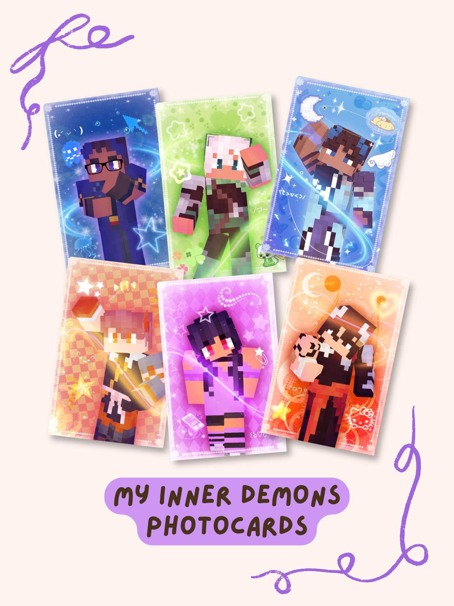 Aphmau My Inner Demons Photocards