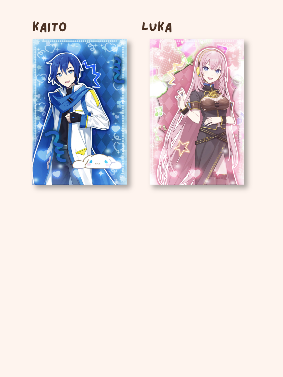 Vocaloid Photocards
