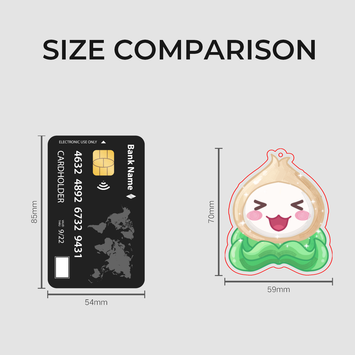 OW Kawaii Pachimari Acrylic Keychains