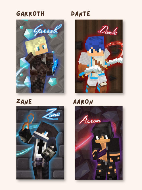 Aphmau Diaries Photocards