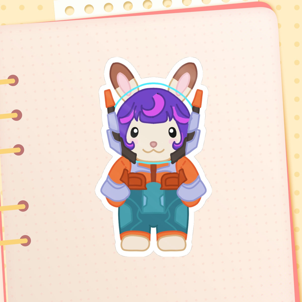OW Juno Calico Critters Sticker