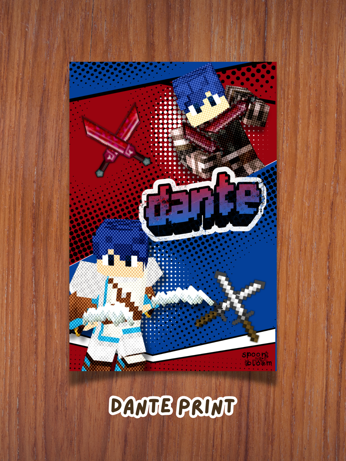 Dante Postcard Print
