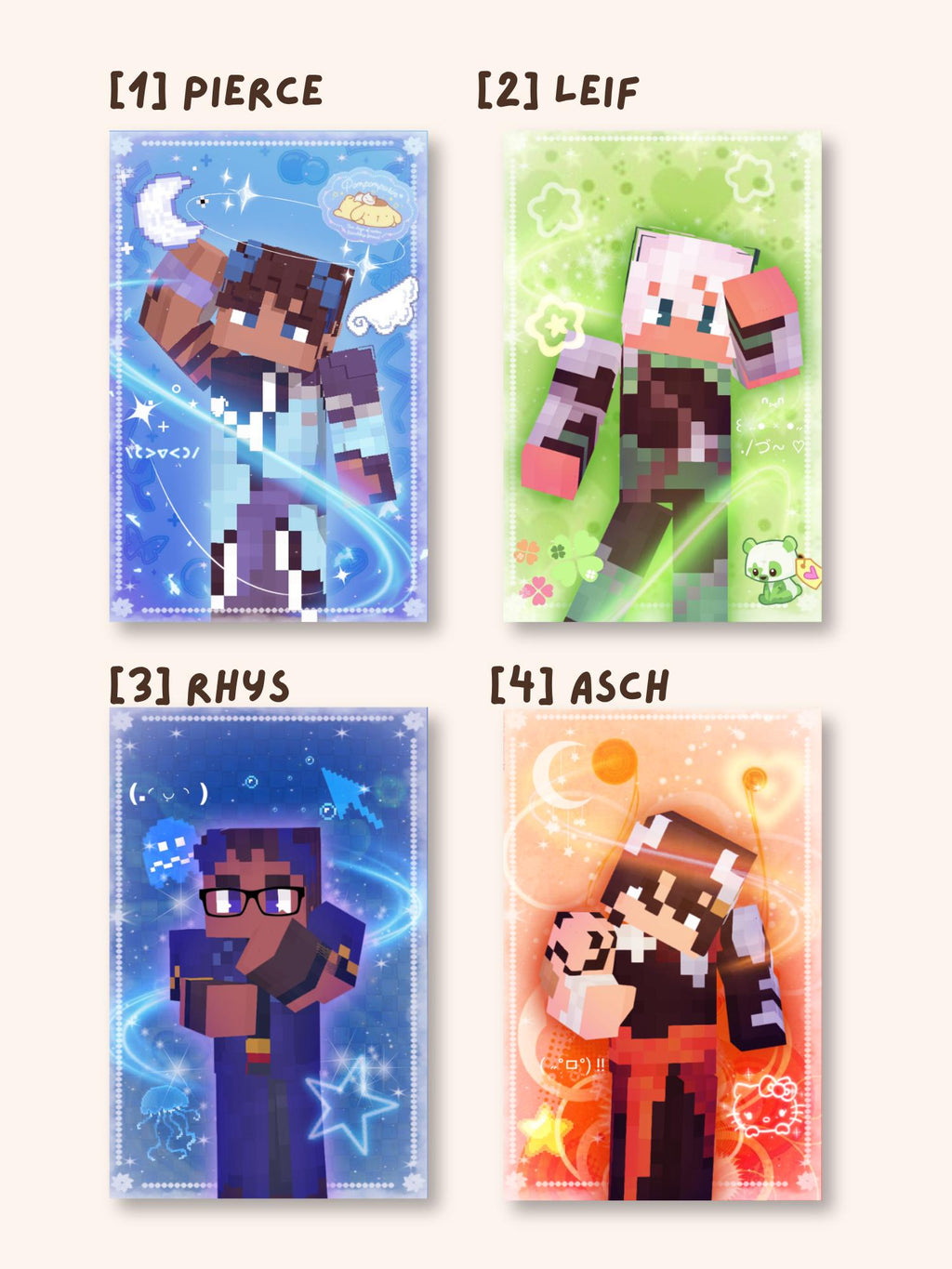 Aphmau My Inner Demons Photocards