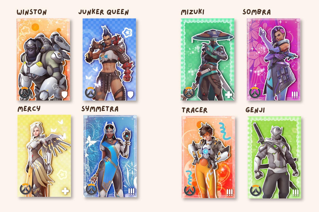 Overwatch Hero Photocards