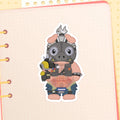 OW Roadhog Calico Critters Sticker