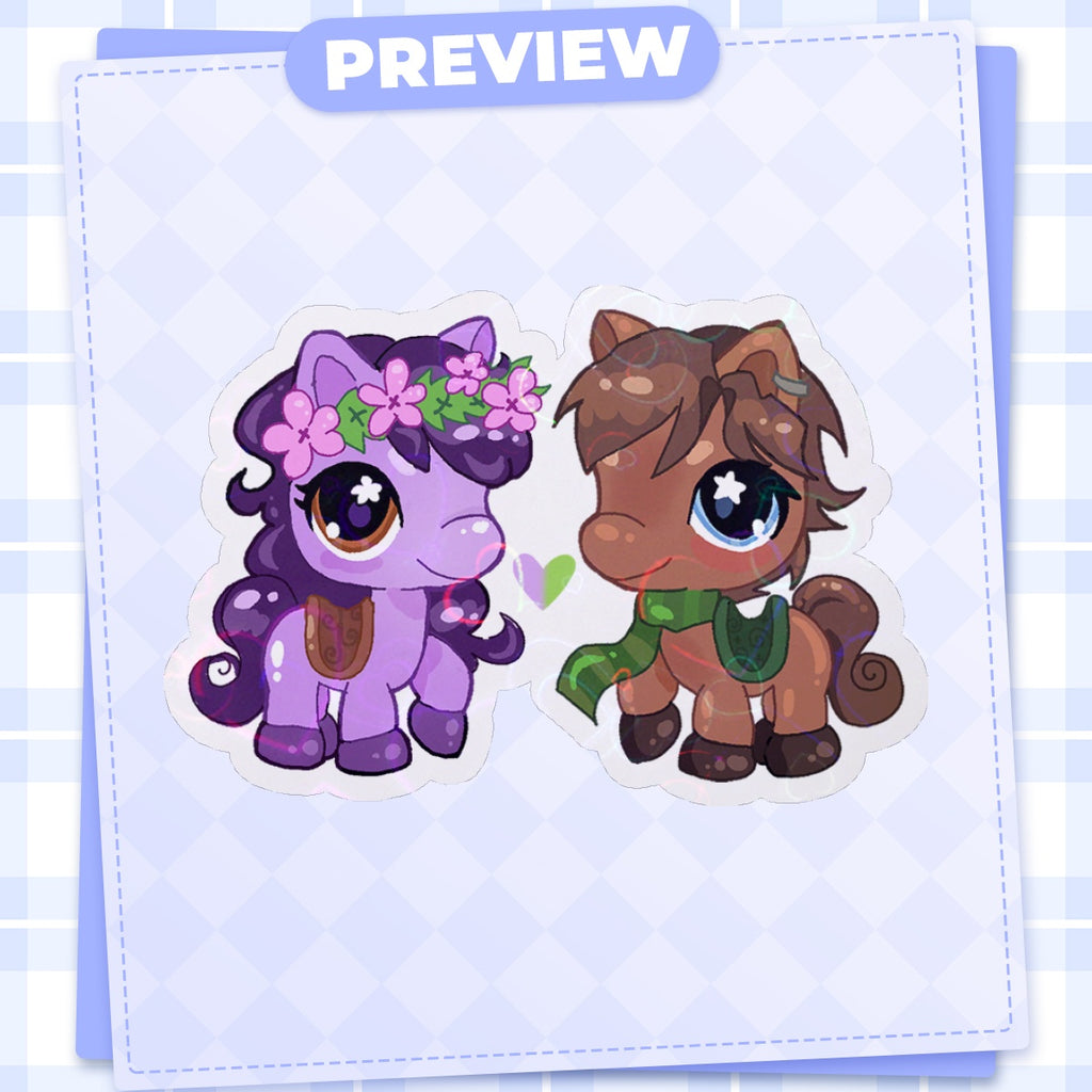Laurmau LPS Horse Sticker