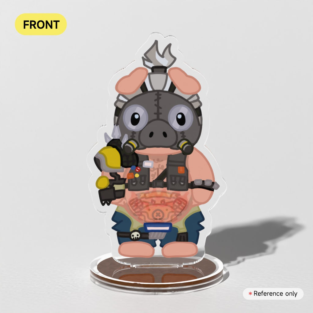 OW Roadhog Calico Critters Acrylic Standee