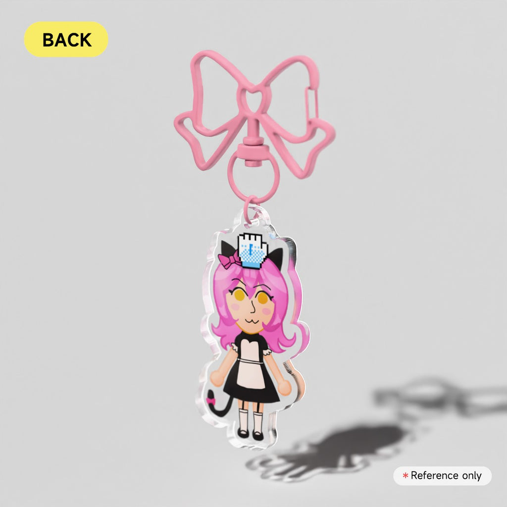 Kawaii Chan KC MCD Mii Keychain