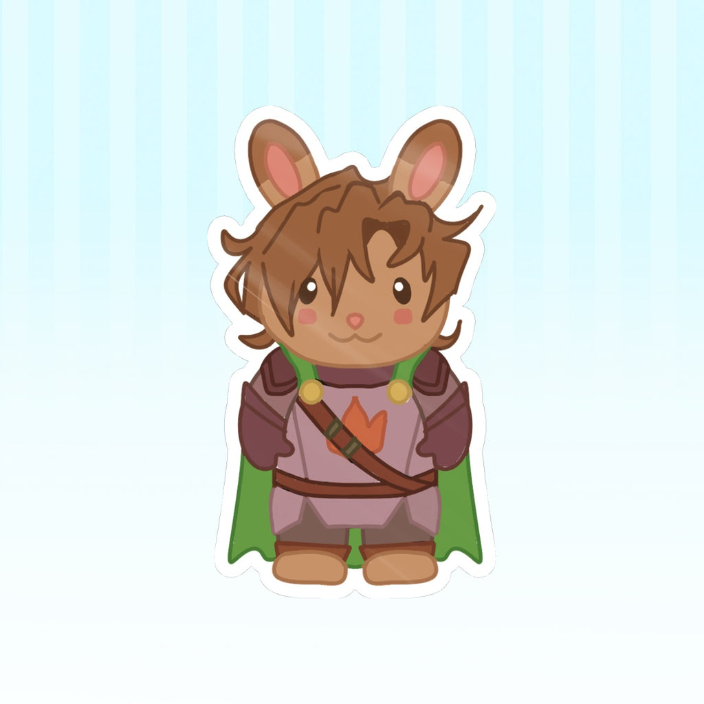 Laurance Zvahl Calico CrittersSticker