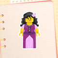 Lego Lady Aphmau Minifigure Sticker