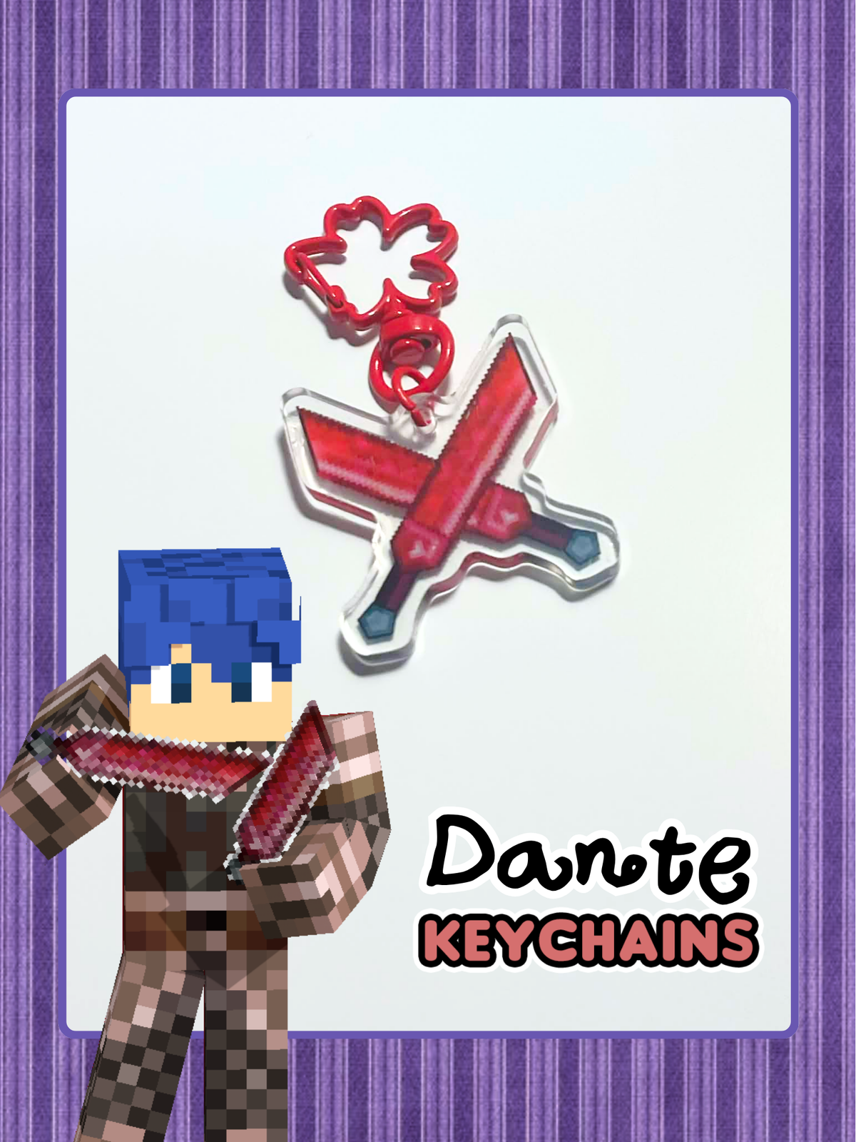 Dante Katana Keychain