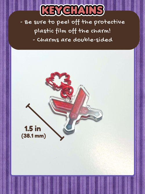 Dante Katana Keychain