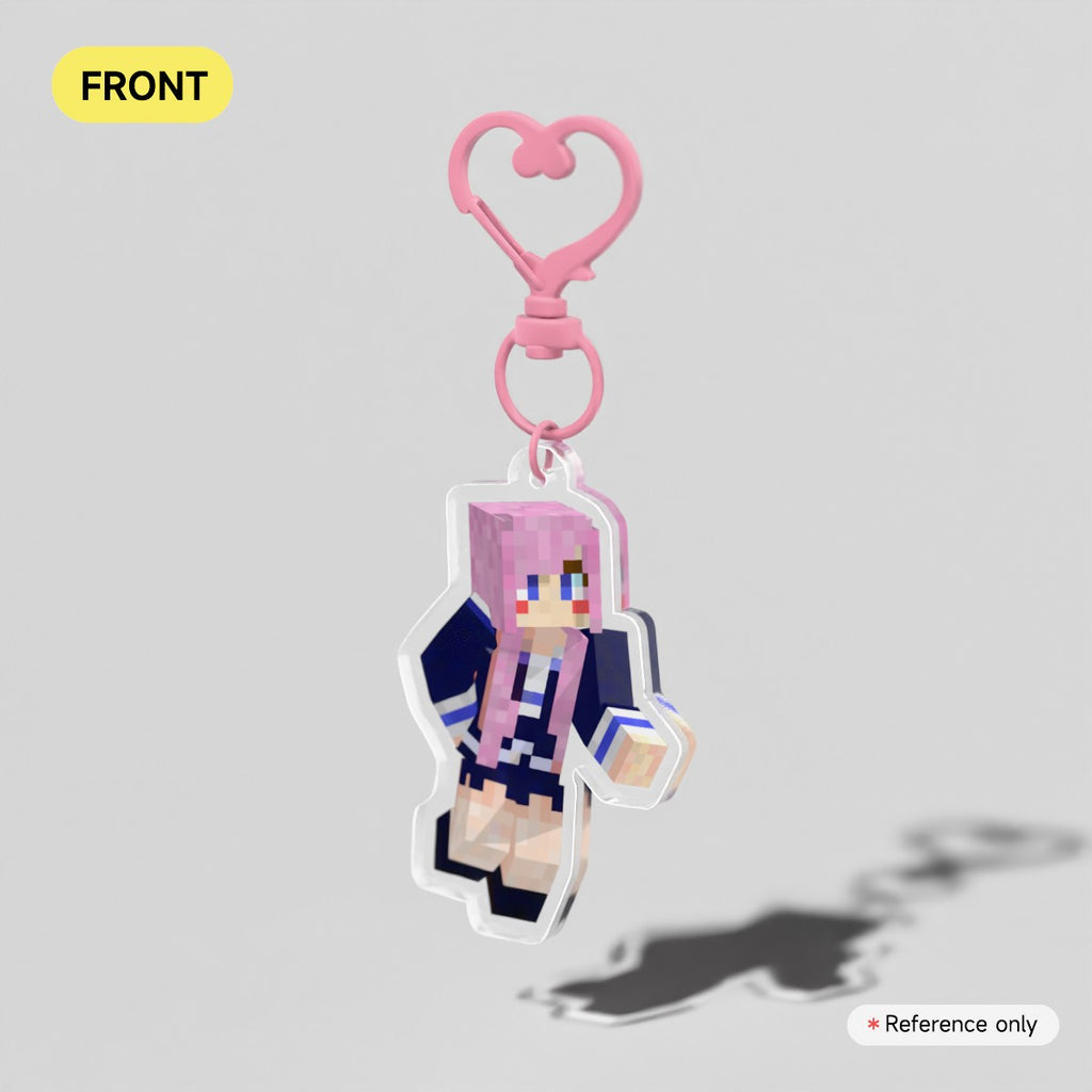 LDShadowLady Acrylic Keychain
