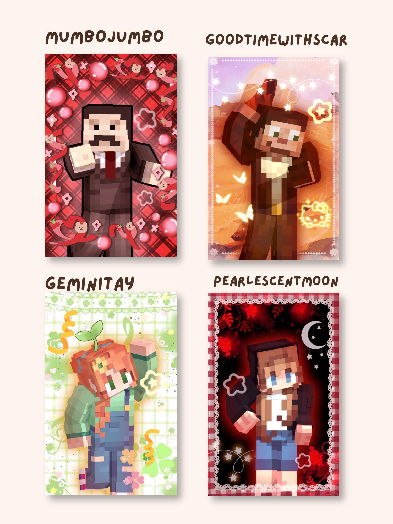 Life Series & Hermitcraft Photocards