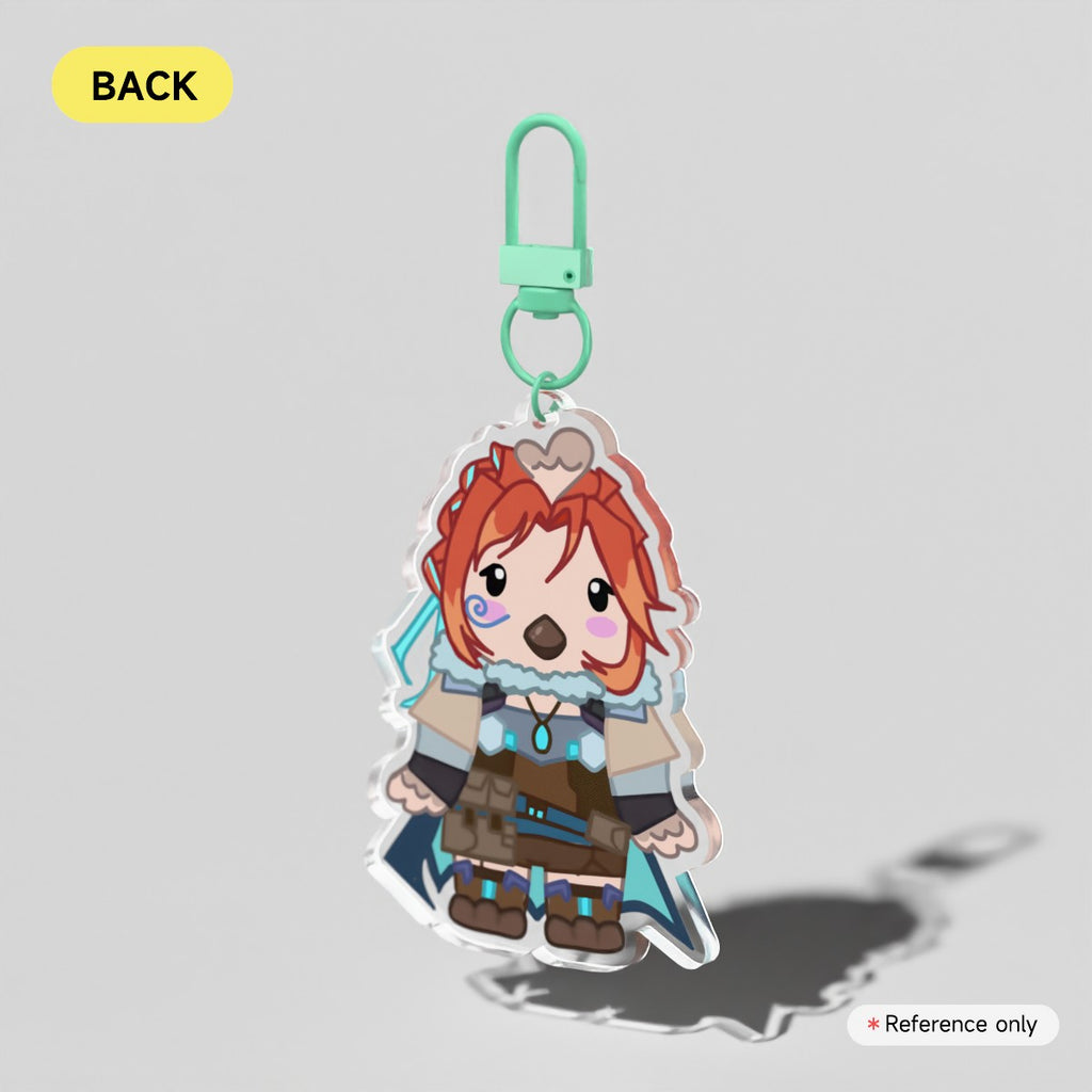 OW Freja Calico Critters Acrylic Keychain