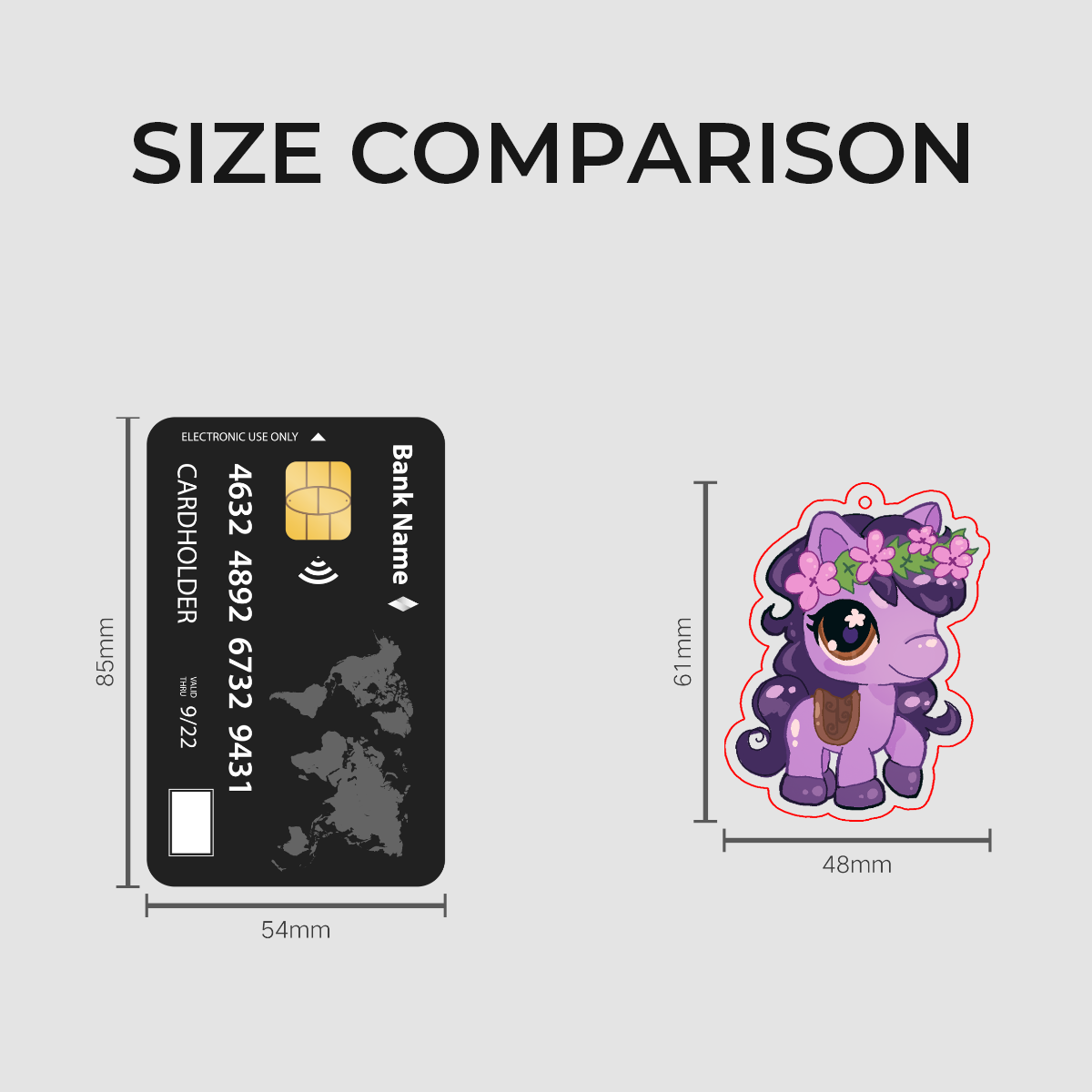 Aphmau LPS Horse Acrylic Keychain