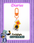 Katelyn the Fire Fist Acrylic Keychain