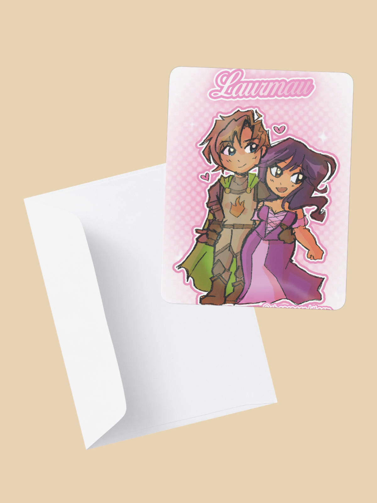 Laurmau Chibi 4x6 Postcard Print