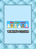 Webkinz Take Your Meds Sticker