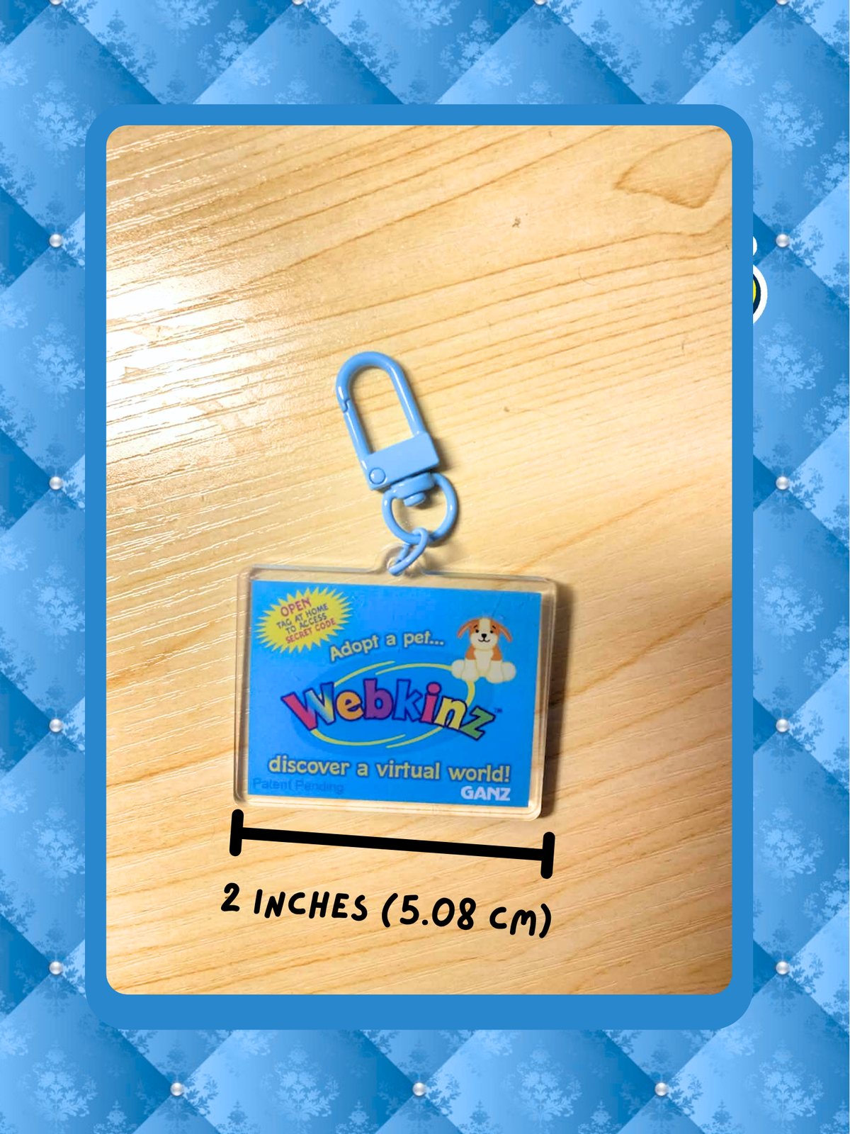 Webkinz Tag Keychain